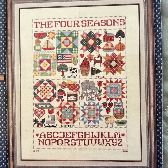 Count Cross Stitch Sampler Book - Vintage - Picture 7 of 9